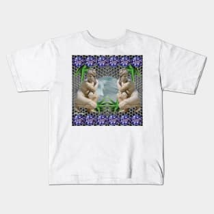 modern bathtime Kids T-Shirt